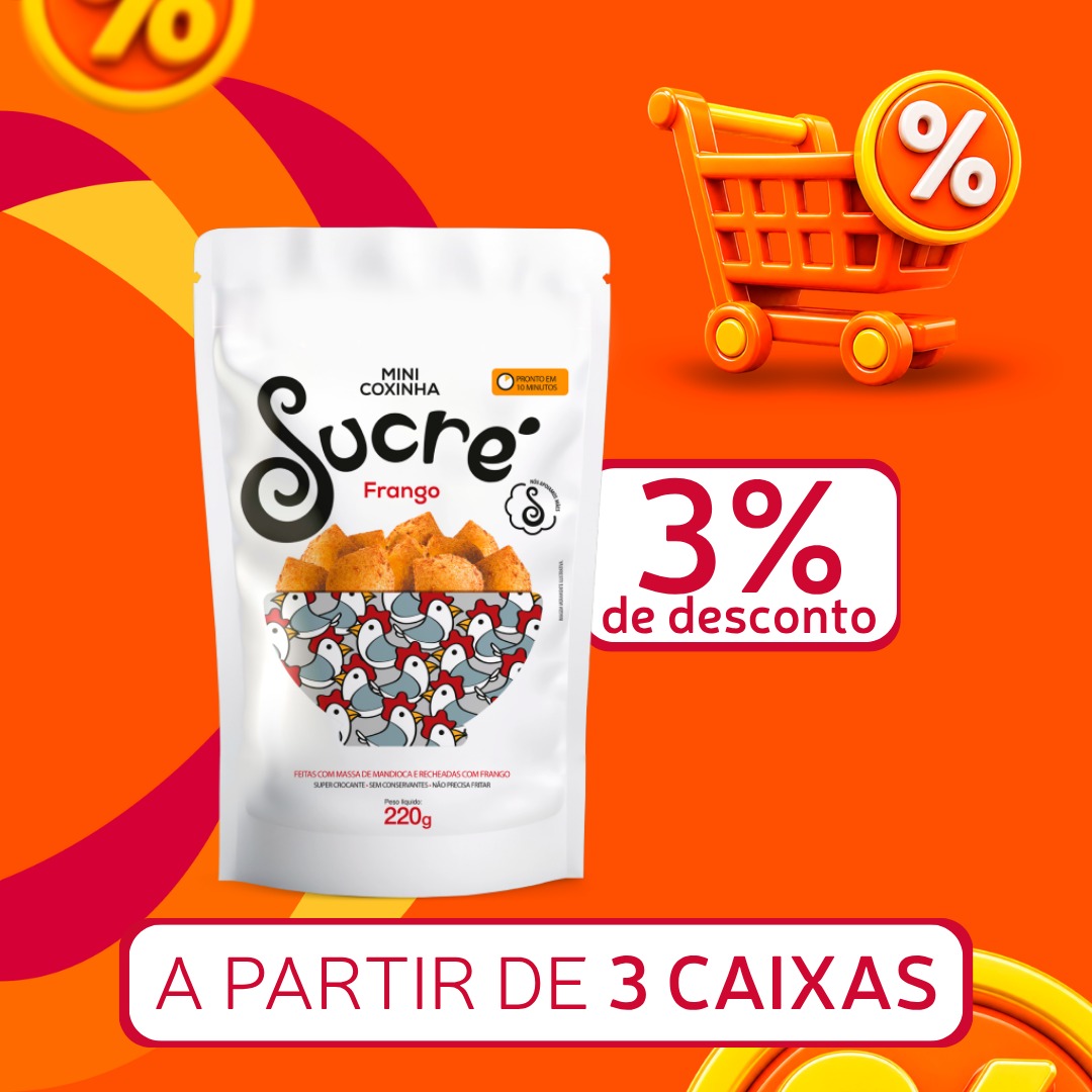 Coxinha de Frango 220g - Sucr&eacute;